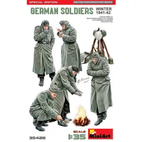  MiniArt German Soldiers (Winter 1941-42) Special Edition – 1:35 figura makett