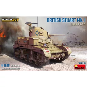   MiniArt British Stuart Mk. I Late Prod. Interior Kit – 1:35 harcjármű makett