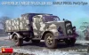 MiniArt German 3t Cargo Truck 3,6-36S Early Prod. PmQ-Type – 1:35 teherautó makett