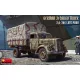MiniArt German 3t Cargo Truck  3,6-36S Late Prod – 1:35 teherautó makett
