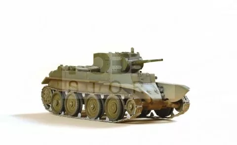Zvezda BT-7 Soviet Tank with Crew makett 1:35 (3545Z)