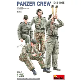 MiniArt Panzer Crew (1943-1945) – 1:35 figura makett