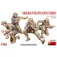 MiniArt German Elite Gun Crew – 1:35 figura makett