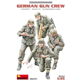 MiniArt German Gun Crew – 1:35 figura makett