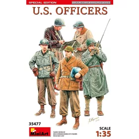 MiniArt U.S.Officers. Special Edition – 1:35 figura makett