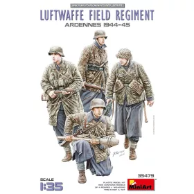   MiniArt Luftwaffe Field Regiment. Ardennes 1944-45 – 1:35 figura makett