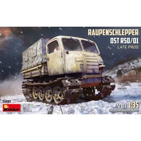   MiniArt Raupenschlepper Ost RSO/01. Late Prod – 1:35 munkagép makett