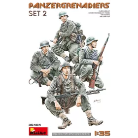 MiniArt Panzergrenadiers Set 2 – 1:35 figura makett