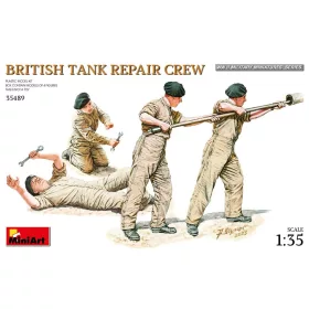 MiniArt British Tank Repair Crew – 1:35 figura makett