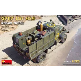   MiniArt G7117 1,5t 4x4 Repair Truck – 1:35 teherautó makett