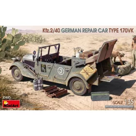   MiniArt Kfz.2/40 German Repair Car Type 170VK – 1:35 autó makett