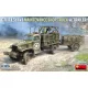 MiniArt G7117 1,5t 4x4 Maintenance Shop Truck w/Trailer – 1:35 teherautó makett