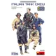 MiniArt Italian Tank Crew. Resin Heads – 1:35 figura makett