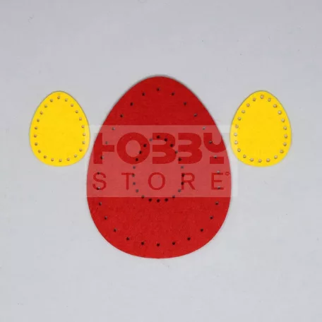 Filcfigura készlet, varrható (vegyes tojás) 35516