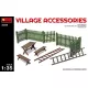 MiniArt Village Accessories – 1:35 dioráma-kiegészítő