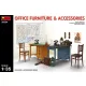 MiniArt Office Furniture & Accessories – 1:35 dioráma-kiegészítő