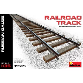   MiniArt Railroad Track (Russian Gauge) – 1:35 dioráma-kiegészítő