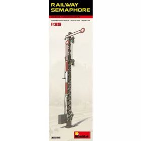MiniArt Railway Semaphore – 1:35 dioráma-kiegészítő