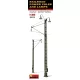 MiniArt Railroad Power Poles & Lamps – 1:35 dioráma-kiegészítő
