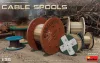 MiniArt Cable Spools – 1:35 dioráma-kiegészítő