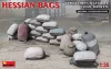 MiniArt Hessian Bags(sand, cement,vegetables, flour etc) – 1:35 dioráma-kiegészítő