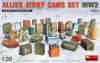 MiniArt Allies Jerry Cans Set WW2 – 1:35 dioráma-kiegészítő