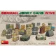 MiniArt German Jerry Cans Set WW2 – 1:35 dioráma-kiegészítő