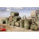 MiniArt U.S. Fuel Drums (55 Gals.) – 1:35 dioráma-kiegészítő