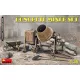 MiniArt Concrete Mixer Set – 1:35 dioráma-kiegészítő
