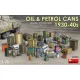 MiniArt Oil & Petrol Cans 1930-40s – 1:35 dioráma-kiegészítő