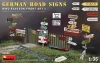 MiniArt German Road Signs WW2 (Eastern Front Set 1) – 1:35 dioráma-kiegészítő