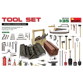 MiniArt Tool Set – 1:35 dioráma-kiegészítő