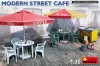 MiniArt Modern Street Cafe – 1:35 dioráma-kiegészítő
