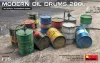 MiniArt Modern Oil Drums (200l) – 1:35 dioráma-kiegészítő