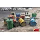 MiniArt Modern Oil Drums (200l) – 1:35 dioráma-kiegészítő