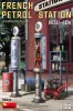MiniArt French Petrol Station 1930-40S – 1:35 dioráma-kiegészítő