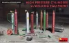 MiniArt High Pressure Cylinders w/Welding Equipment – 1:35 dioráma-kiegészítő