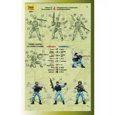 Zvezda Russian Special Forces makett 1:35 (3561)