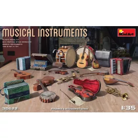 MiniArt Musical Instruments – 1:35 dioráma-kiegészítő