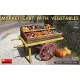 MiniArt Market Cart with Vegetables – 1:35 dioráma-kiegészítő
