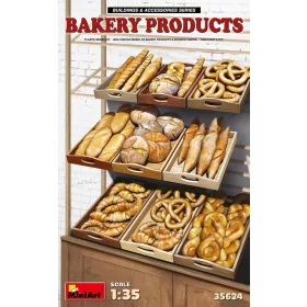 MiniArt Bakery Products – 1:35 dioráma-kiegészítő