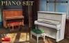 MiniArt Piano Set – 1:35 dioráma-kiegészítő