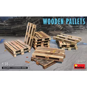 MiniArt Wooden Pallets – 1:35 dioráma-kiegészítő