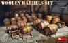 MiniArt Wooden Barrels – 1:35 dioráma-kiegészítő
