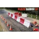 MiniArt Plastic Barrier Set – 1:35 dioráma-kiegészítő