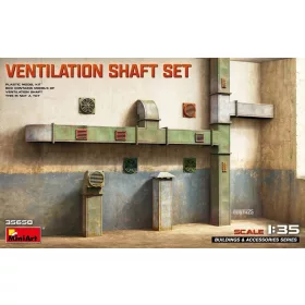   MiniArt Ventilation Shaft Set – 1:35 dioráma-kiegészítő