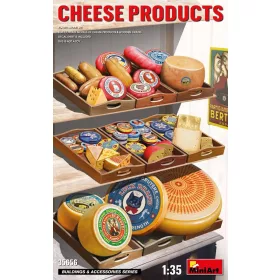 MiniArt Cheese Products – 1:35 dioráma-kiegészítő