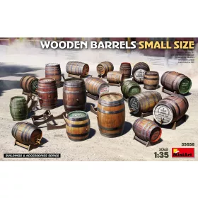   MiniArt Wooden Barrels Small Size – 1:35 dioráma-kiegészítő