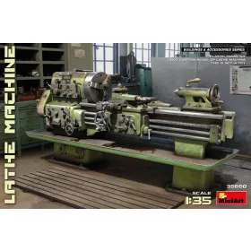 MiniArt Lathe Machine – 1:35 dioráma-kiegészítő