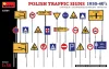 MiniArt Polish Traffic Signs 1930-40’s – 1:35 dioráma-kiegészítő